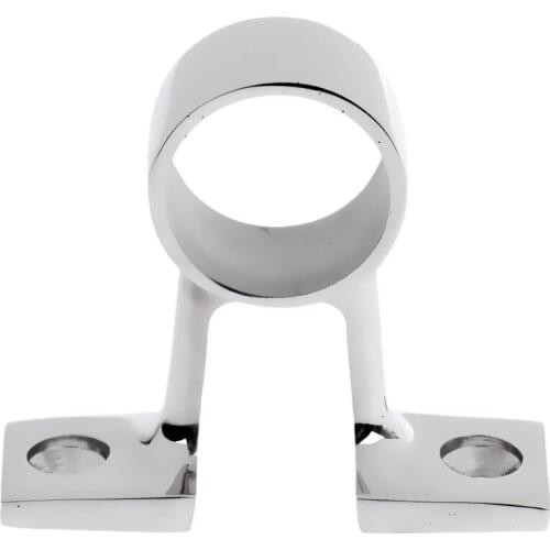 2 Pieces 316 Stainless Steel Boat Handrail Fitting Boat Hand Rail Mount Rail Bracket 25mm 90-Degree