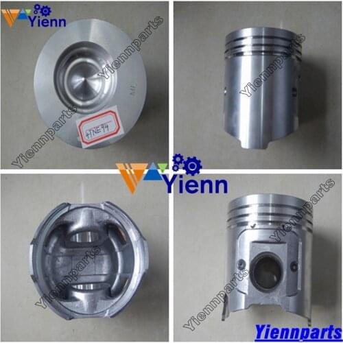 4D94E 4D94LE 4TNV94 4TNE94 Piston Kit 129900-22080 129906-22080 Pin Clips For Yanmar Excavator Forklift Engine Parts