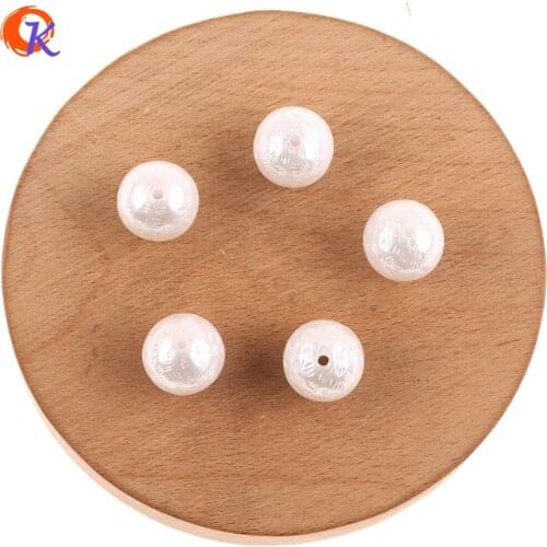Cordial Design 100Pcs 15*15MM Imitation Pearl Bead/Hand Made/Earring Findings/DIY Beads Making/Acrylic Beads/Jewelry Accessories