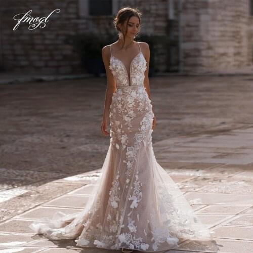 FMOGL Lace Wedding Dresses