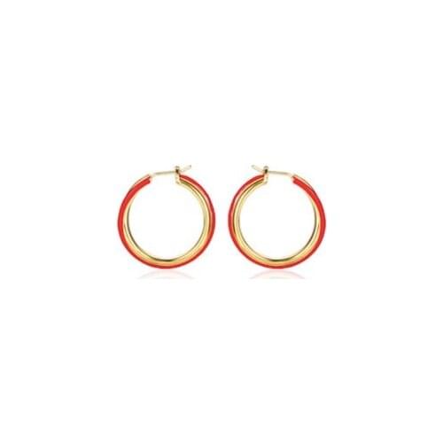 SPE16 Silver 2021 Hot Sale Twisted Hoop Earrings Female Charm Fashion Retro French Luxury