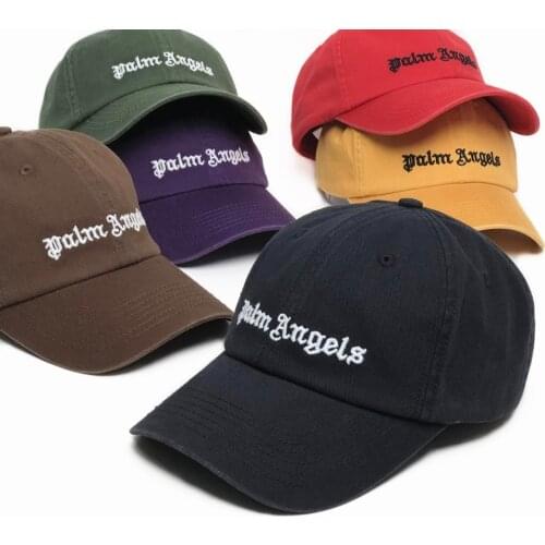 Palm Angels 21SS Logo Beauty tide PA Luxury Embroidered high quality Baseball Cap Men Golf snapback cap men and women hat