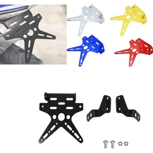 Motorcycle License Plate Holder Bracket for YAMAHA YZ250FX YZ450FX WR250 450 WR250F WR450F TRICKER DT230LANZA