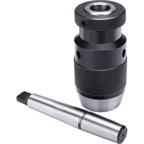 Drill Chuck Arbor 1-16mm Self Tighten Keyless Drill Chuck & MT2-B18 Arbor Fits For Almost All Drilling And Lathes With MK2 Mount