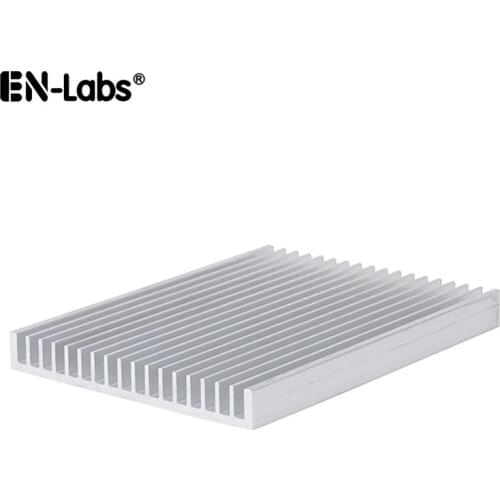 UltraThin Aluminum Heat Sink Radiator for High Power Amplifier,75x10x100/150/200/300mm Heatsink Cooling Cooler for LED Module IC