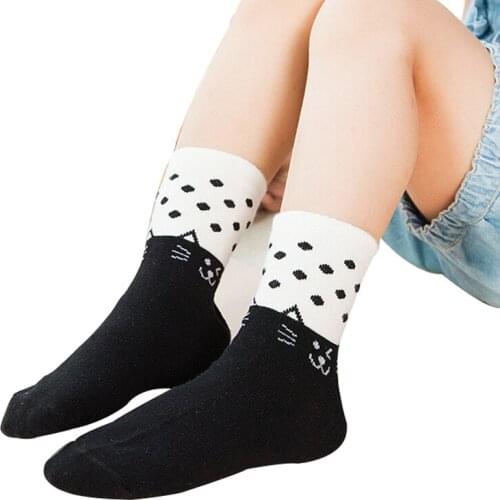 5 pairs children Spring and Autumn cotton cartoon high-quality 1- 12 year boys girls socks