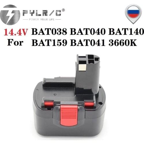 BAT038 14.4V 2000mAh Rechargeable Battery for bosch BAT038 BAT040 BAT140 BAT159 BAT041 3660K NI-CD PSR GSR GWS GHO 14.4V Battery