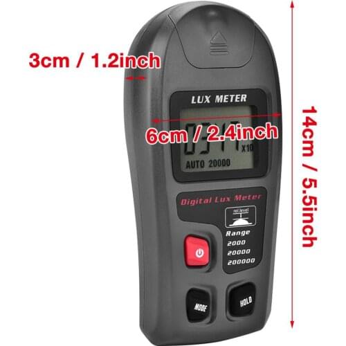 MT-30 Digital Luxmeter LCD Display Light Meter Environmental Testing Illuminometer Sensor Large Photometer