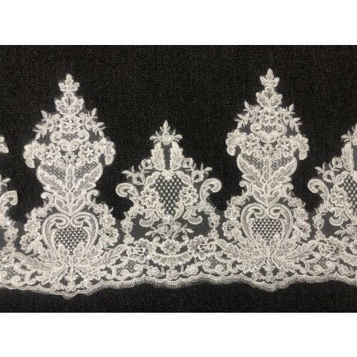 French Chantilly lace fabric and trim colors for choice DIY kid dress shirt skirt accessory Sell BY 10 Yards 1 Lot