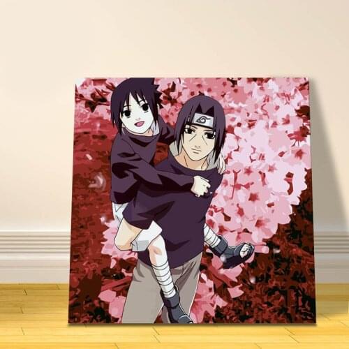 Japan Style Cartoon Anime Naruto Poster Canvas Painting Mural Wall Picture Kids Gift Bedroom Living Room Home Decoration