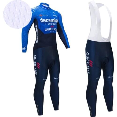 TEAM 2021 Quickstep Long Cycling Jersey Bike Pants SPORTSWEAR 20D Ropa Ciclismo Maillot Bicycle Clothing Bottoms