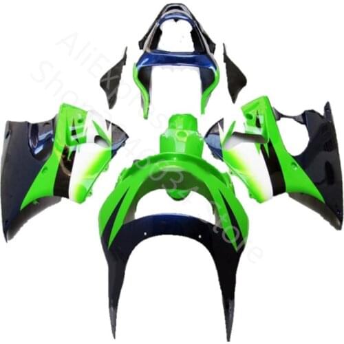 Fit Fairing Kit For KAWASAKI NINJA ZX9R 98-99 ZX 9R ZX 9R 9 R 98 99 1998 1999 Green Black Bodywork Body Fairings