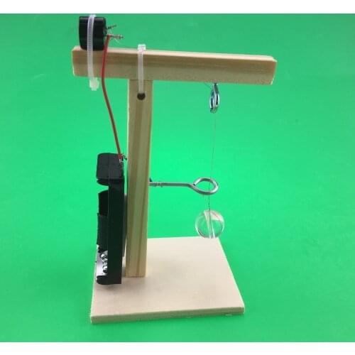 Science technology small-scale childrens scientific experiment educational toys materials handmade earthquake alarm equipment