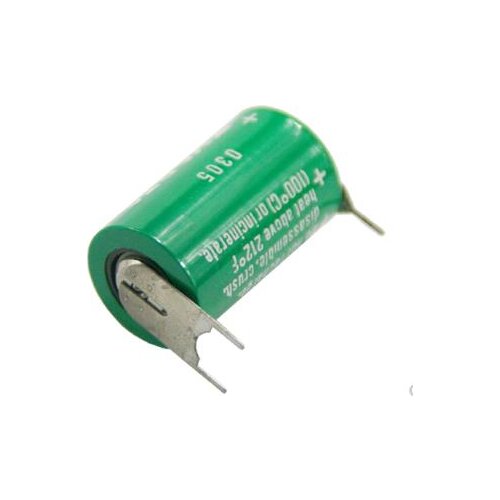 5PCS New German original CR1/2AA 3V PLC industrial lithium battery with three solder feet
