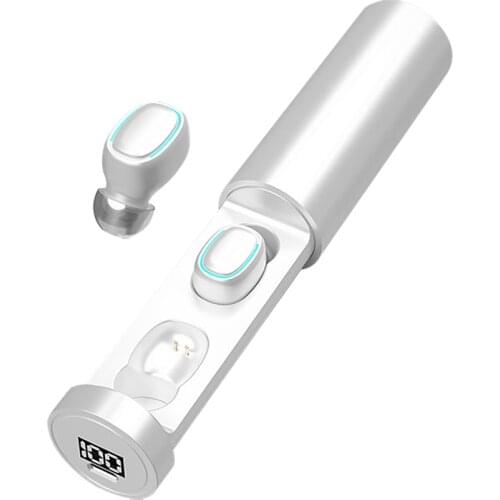 Brand New TWS Bluetooth 5.0 Earbuds Wireless Sports LED DIsplay Touch Control Waterproof Sports Earphones Headset With Case