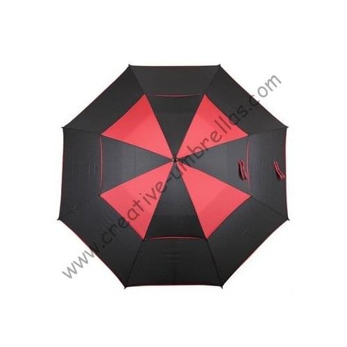 3 persons sport golf umbrella,outdoor fishing umbrellas,auto open.14mm fiberglass shaft and 5.0 fiberglass ribs,double layer