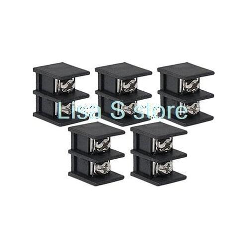 5 Pcs 2P 9.5mm Pitch PCB Screw Terminal Block Connector 20A