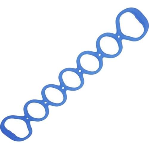 7 Ring Stretch Exercise Band,Resistance Bands,Yoga Stretching Arm Shoulders Foot,Fitness Home Gym,Blue