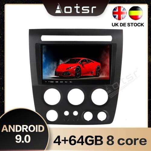 AOTSR 4G+64GB Android 9.0 Car GPS Navigation For Hummer H3 Multimedia Player Radio Carplay Joystick Bluetooth