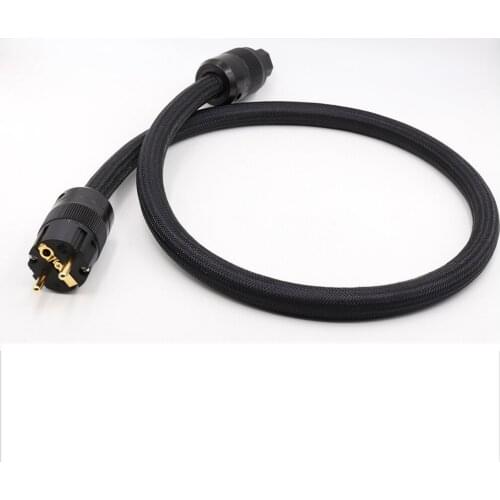 EU version Hi-End 0.5M~3M HiFi FURUKAWA audio hifi power cable Cord Schuko IEC Plug