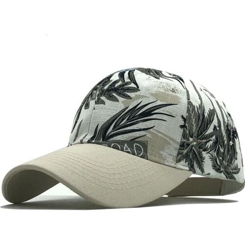 Men Women Baseball Cap Snapback Printing Flowers Couple Hats Quality Cotton Summer Caps Bone Girl Hats