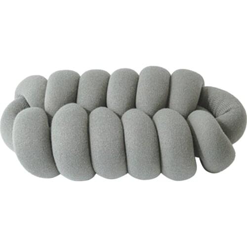 Home Decoration Sofa Bed Cushion Nordic Wind Hand Knot Chair Back Seat Cushion Office Hand Rest Car Lumbar Pillow