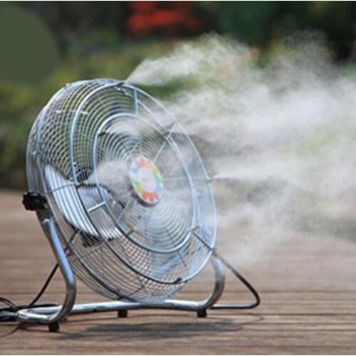 Φ42cm High pressure misting Cooling fan ring 5pcs nozzle Stainless steel 304 For farm Flock Herd livestock agriculture Humidify