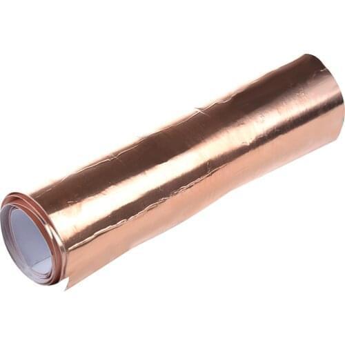 Hot Sale Copper Foil Tape Shielding Sheet 200 x 1000mm Double-sided Conductive Roll