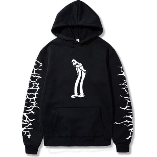 Hot Sale New Ghostemane Hoodies Sweatshirts Harajuku Long Sleeve Clothes Autumn Winter Oversized Hip Hop Hoodies Men/Women Tops