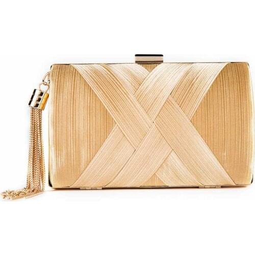 2021 New Tassel Woven Clutch Bag Fashion Envelope Wedding Party Birthday Purse Evening Clutch Bags Designer