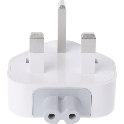 New White UK AC Plug Power Charger Adapter For Apple iBook/MacBook ipad iPhone