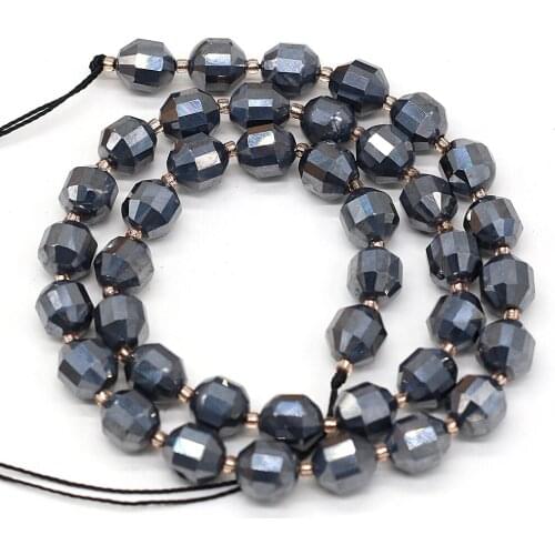 Natural Wholesale Round Hematite Quartz Loose Beads for Jewelry for Jewelry MakingDIYAccessories 8mm