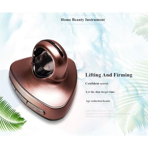 Negative Ion Ultrasonic Beauty Instrument Whitening Anti-aging Acne Care RF Color Light Infrared Firm Skin Face Lifting Massager