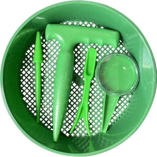 Plant Seed Sower Planter Soil Sieve Hand Held Flower Grass Plant Seeder Garden Multifunction Seeding Dispenser Tools