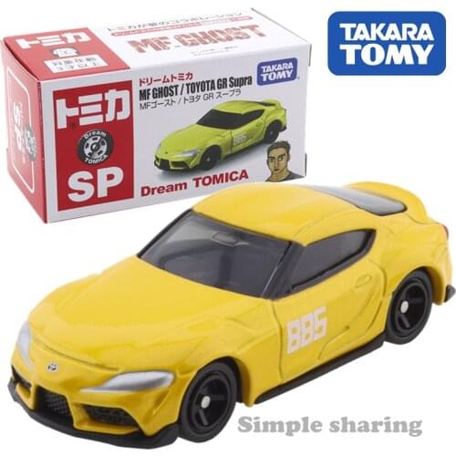 Takara Tomy Dream Tomica SP MF Ghost / Toyota GR Supra Cars Hot Pop 1:64 Kids Toys Motor Vehicle Diecast Metal Model