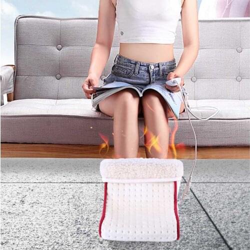 Cosy Heated Electric Warm Foot Warmer Washable Heat 5 Modes Heat Settings Warmer Cushion Thermal Foot Warmer Massager Relax