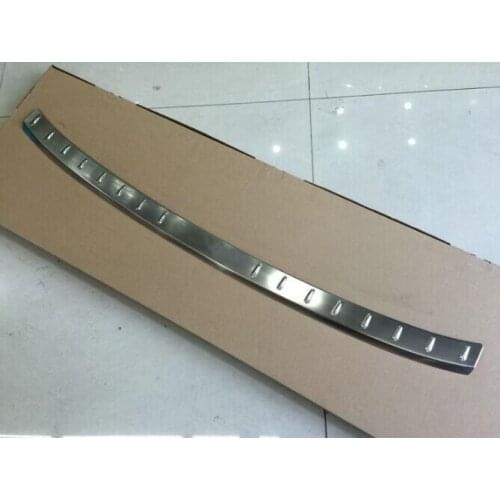 For Lexus NX200t NX300h 2015 2016 Car Trunk Rearguards Guard Trim 3M Stainless Steel Rear Bumper Protector Sill Plate Cover