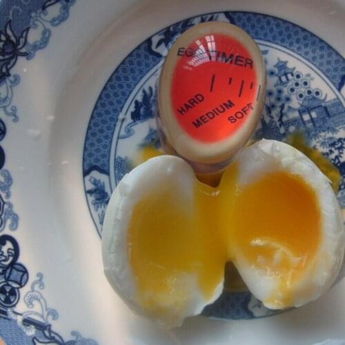 1pc Egg Timer Control Soft Hard Boiled Eggs Cooking Kitchen Resin Egg Timer
