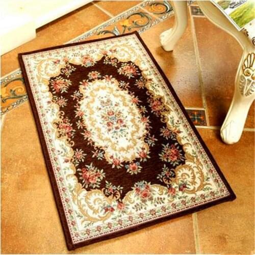 1Pcs High-Grade Europeanism Printing Bathroom water absorption Non-slip Carpet Living room/Bedroom/Vestibular porch door MATS