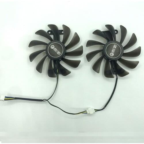 2 pçs/lote GTX1070 GTX1070Ti GTX1080 ventilador Para KFA2 GALAXY GeForce GTX 1070 1070Ti 1080 EXOC SNPR substituir de refrigeraç