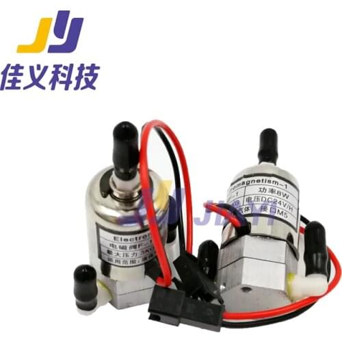 8W Straight Solenoid Valve 24V for Infinite/Xuli/Crystal-Jet dx5/dx7 Inkjet printer