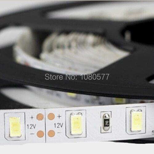 20m/lot 12V 60 led/meter 5630/5730 SMD Flexible LED Light Strip White Warm White Red Green Blue Free Shipping