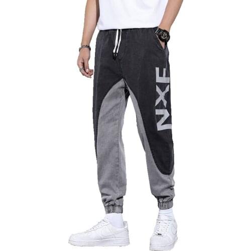2021 Slim Fit Jeans Pants Fashion Ankle-Length Denim Trousers Homme Joggers