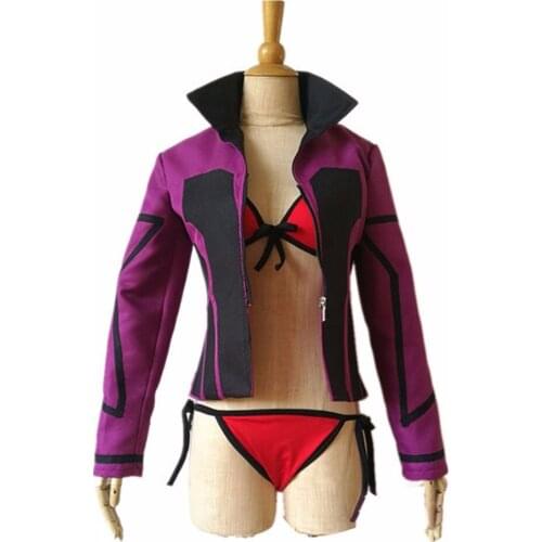 2018 Anime! Fate/Grand Order Mordred Bikini Cosplay Costume Pool Party Swimsuit
