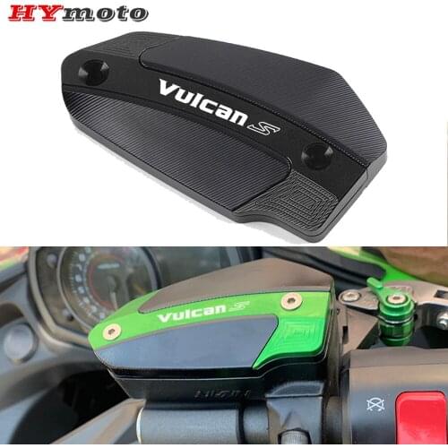 For KAWASAKI Vulcan S 650 VN650 EN650 2015-2017 Hot Deals Motorcycle CNC Aluminum Front Brake Reservoir Fluid Tank Oil Cup Cover