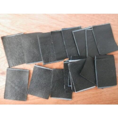 Violin parts ----violin bow parts ,100 pcs violin bow pad goat leather