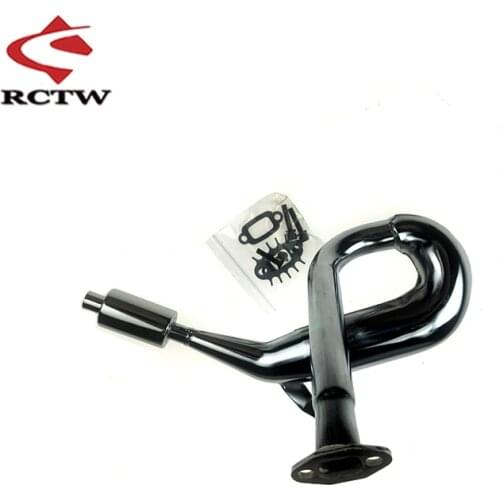 Silencer Dominator Pipe Exhaust for 1/5 Hpi Rofun Baha Km Rovan Baja 5b 5t 5sc Truck Spare Toys Parts