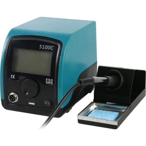 Intelligent ESD Lead Free Soldering Station 70W Sleep Function USB Power Supply For Phone Motherboard PCB BGA Welding Repair