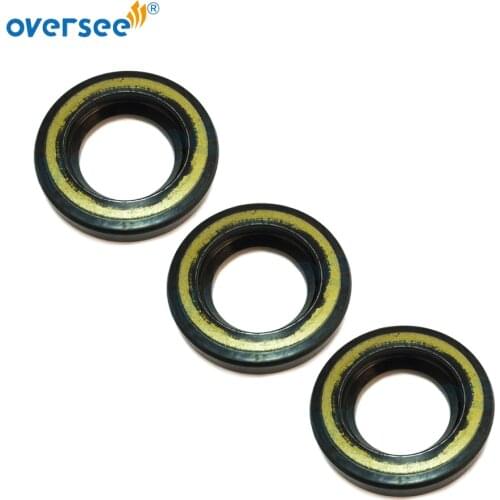 OVERSEE 3pcs Oil Seal 93101-20M07 Replaces For Yamaha Outboard Engine 25HP 30HP Propeller Shaft Parsun Powertec Hidea