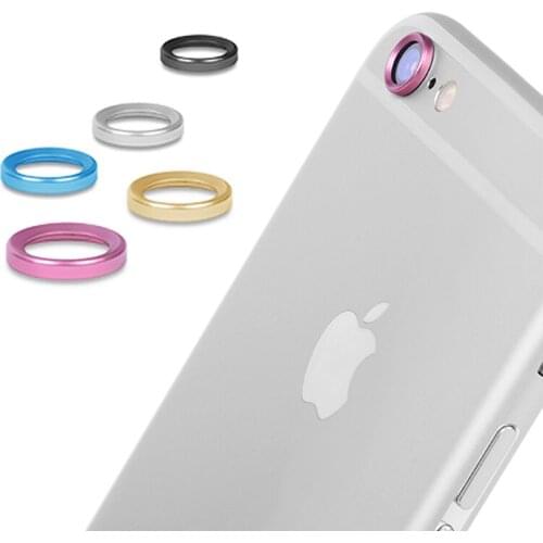 Metal Rear Camera Lens Protective Ring Cover Protector Protection For iPhone 6 6s 6s plus Case Luxury Mobile Phone Accessories